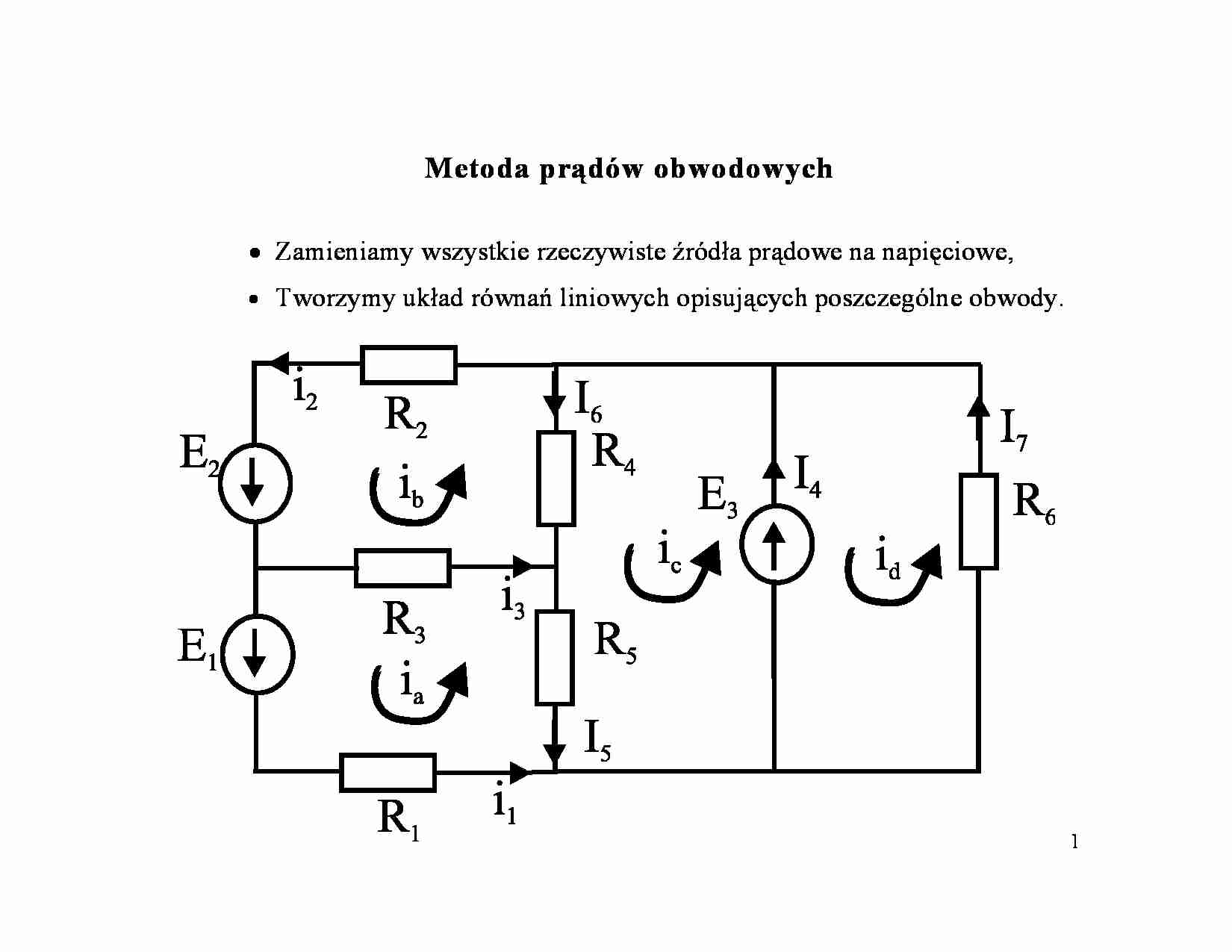 Metoda pradów obwodowych - strona 1