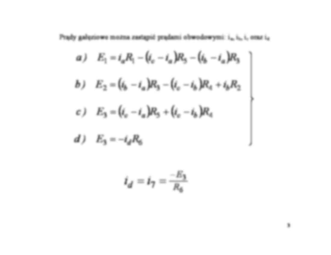 Metoda pradów obwodowych - strona 3