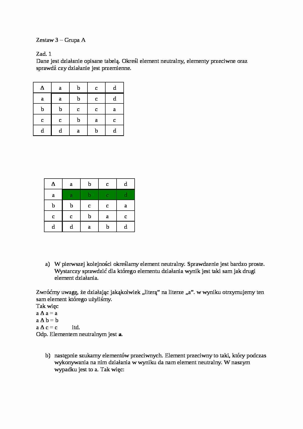 Rozwiazanie kolokwium grupa A - strona 1