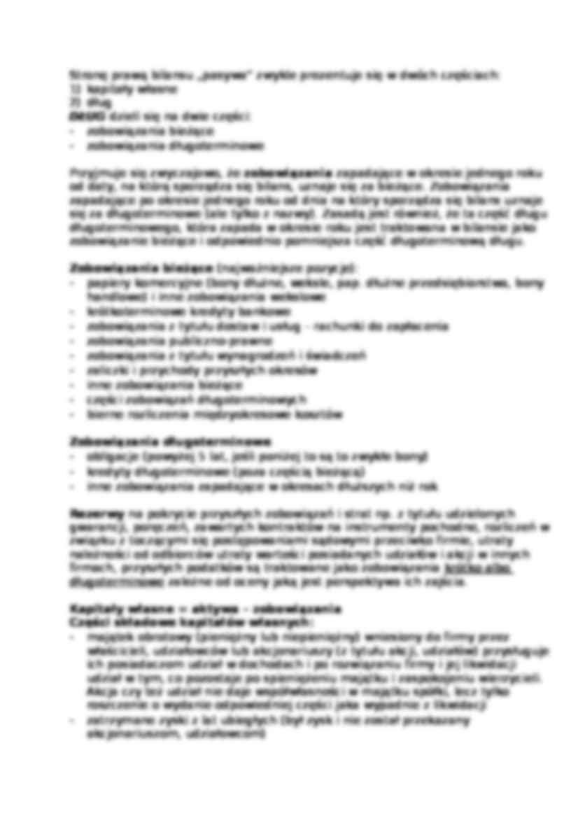 Rachunkowość - teoria i przykłady - strona 2