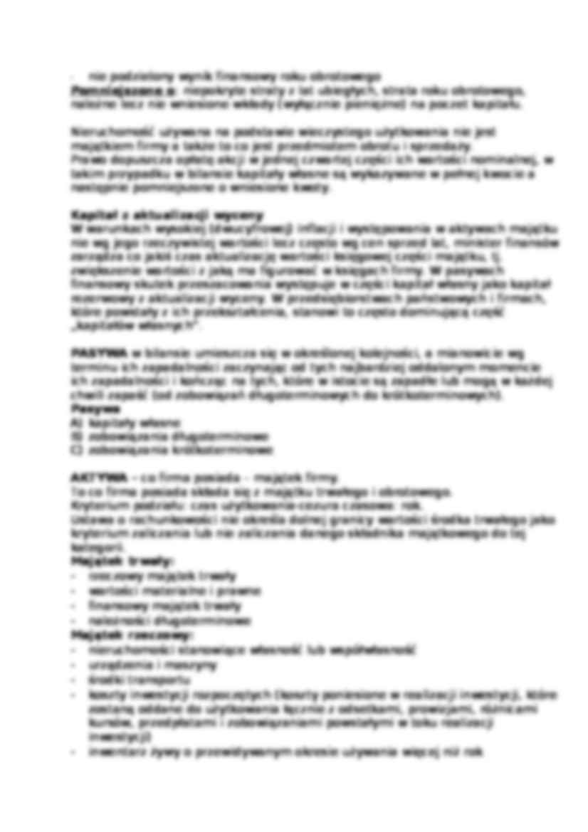 Rachunkowość - teoria i przykłady - strona 3