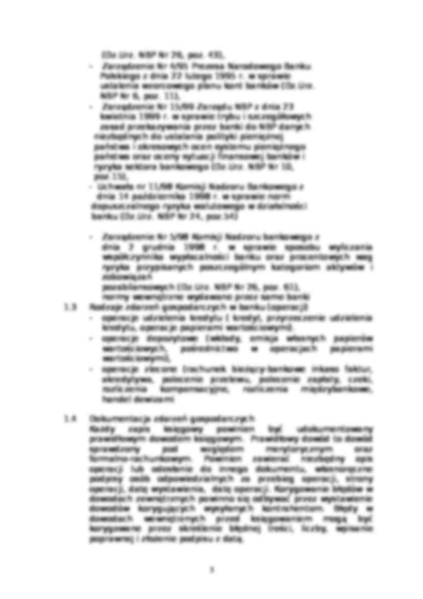 Rachunkowość bankowa - strona 3