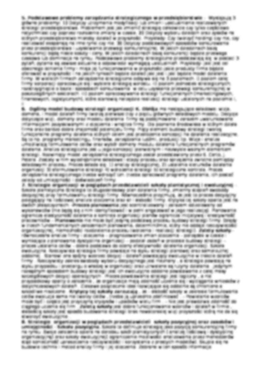 Podstawy zarządzania - zagadnienia cz. 2 - strona 2