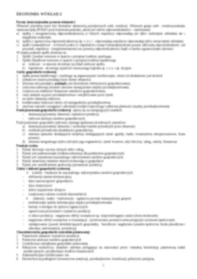 Ekonomia - wykład 1 - 14 - strona 2