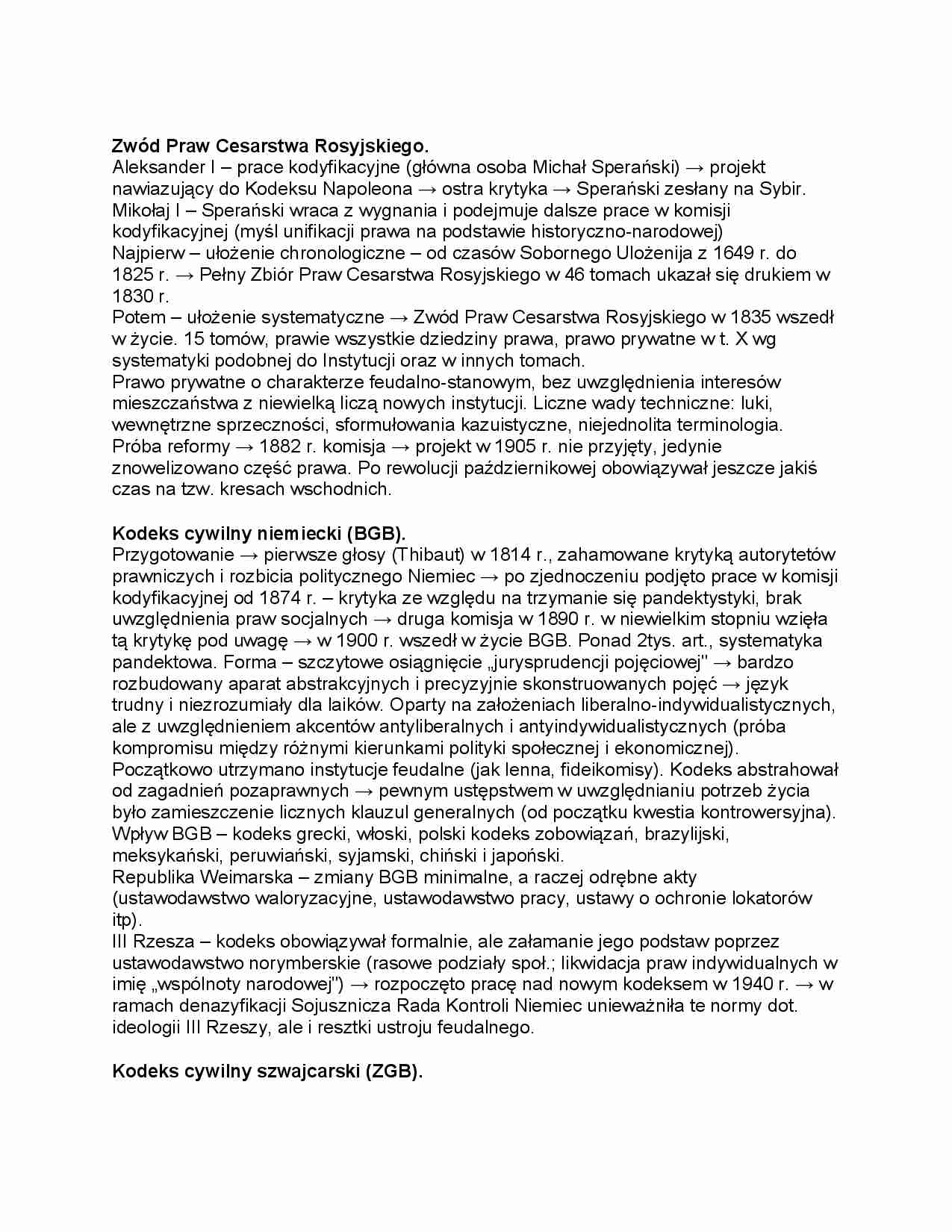 Historia prawa sądowego - notatki - strona 1