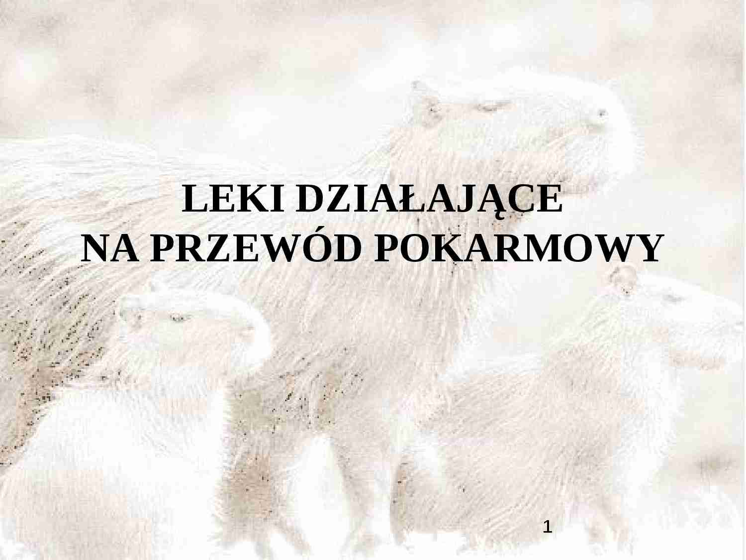 Przewód pokarmowy - strona 1