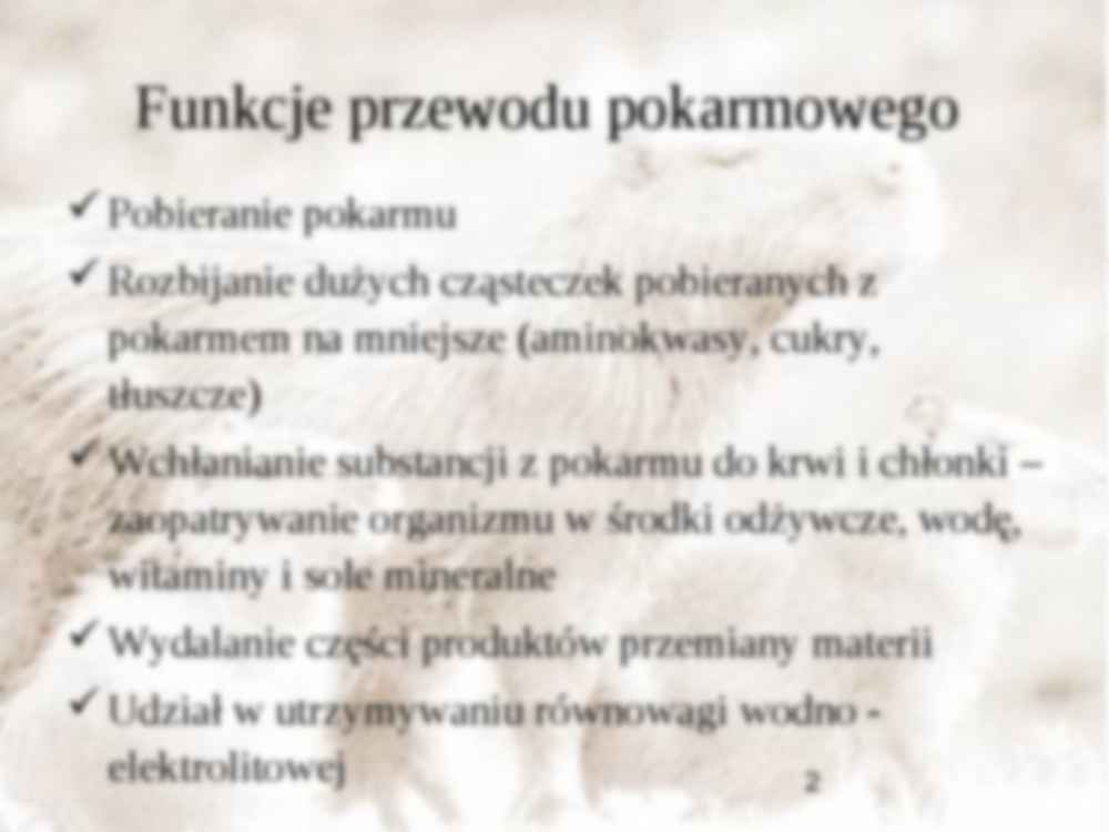 Przewód pokarmowy - strona 2