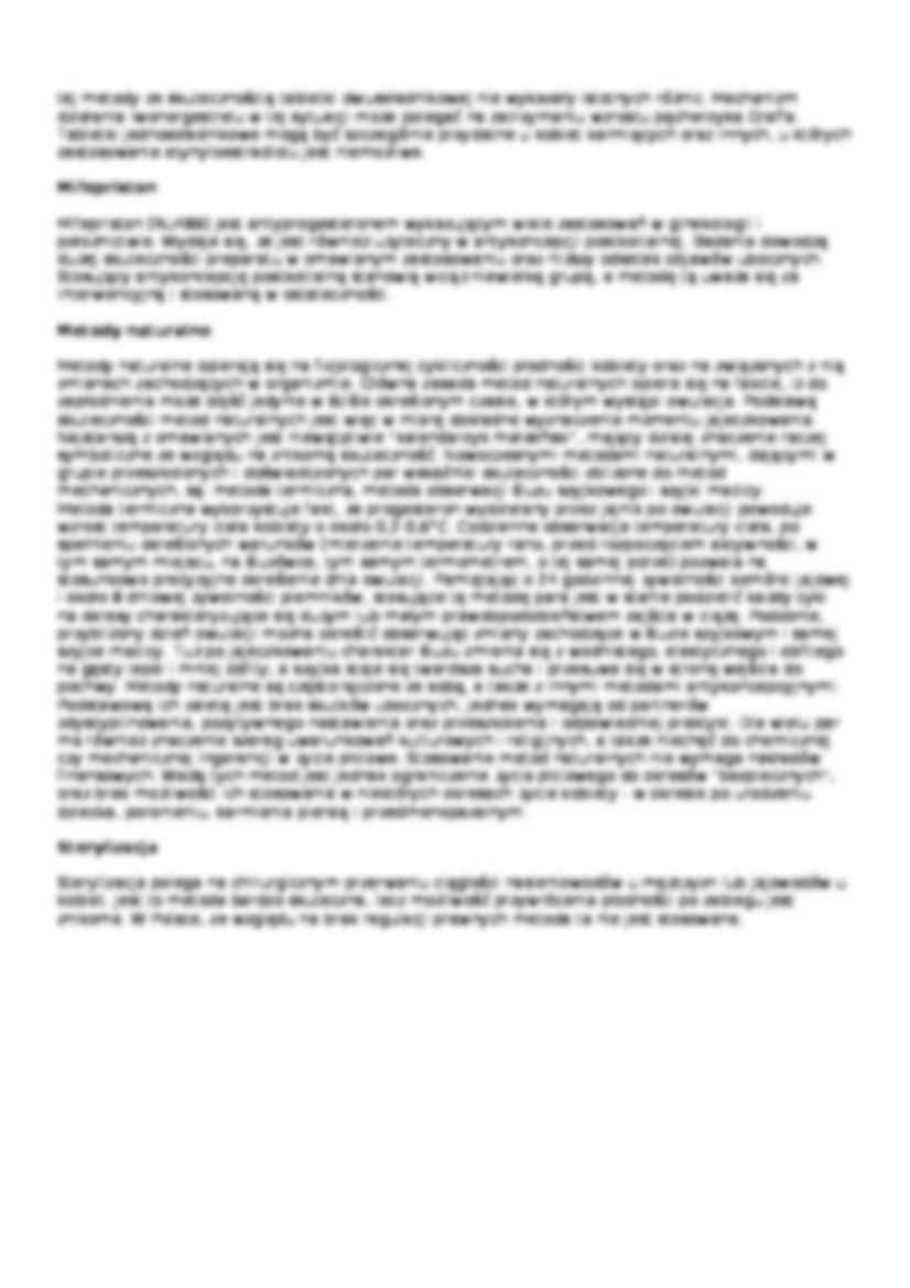 Antykoncepcja - Metoda termiczna - strona 2