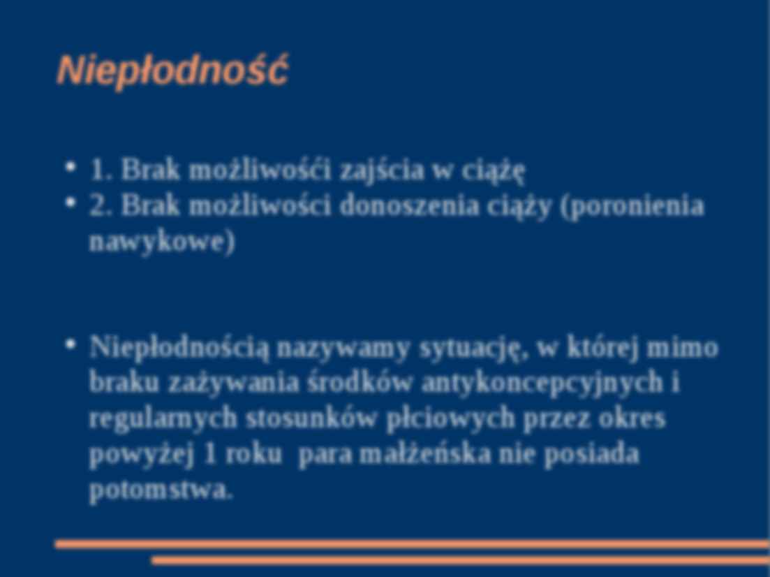 Niepłodność - strona 2