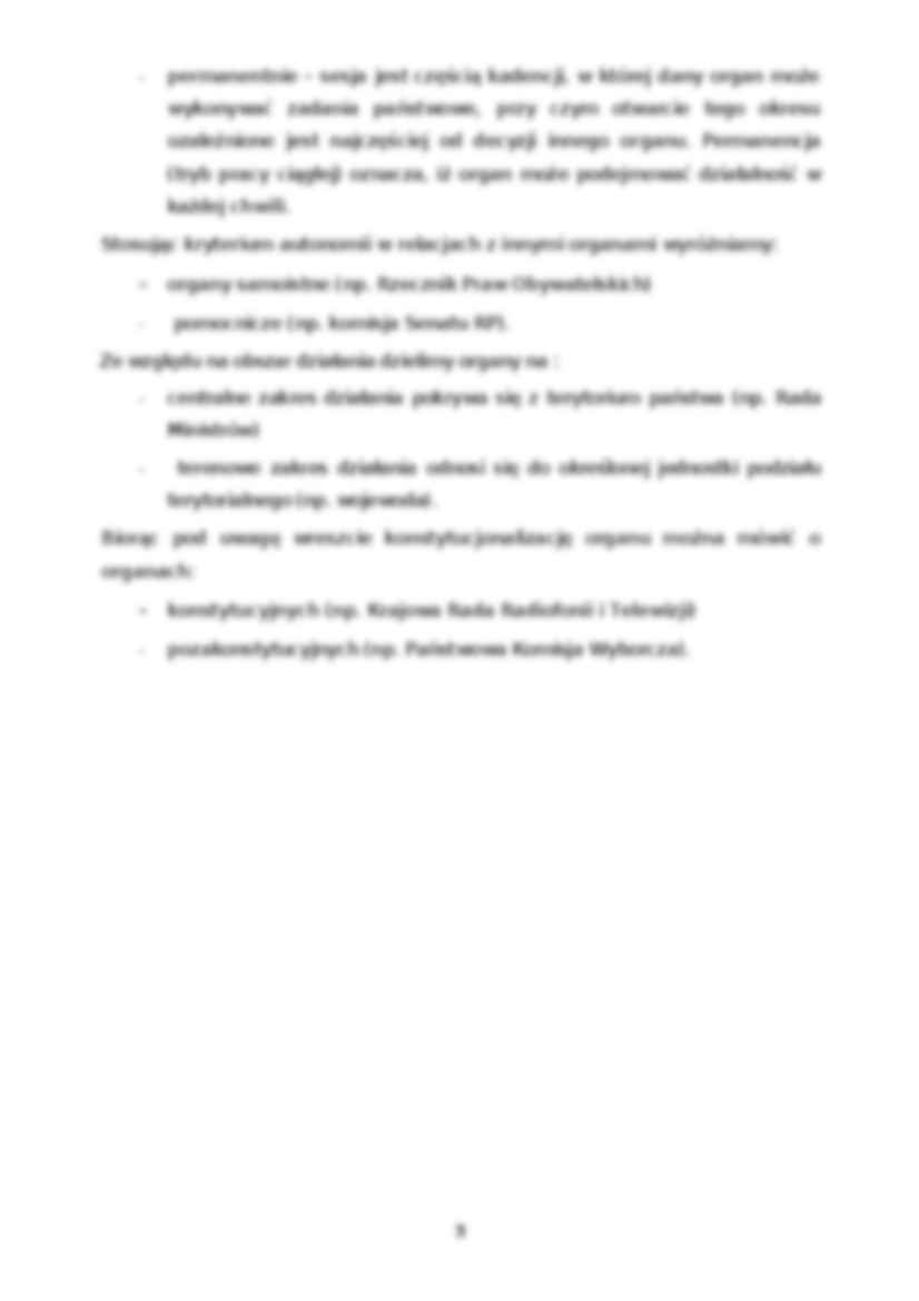 Rodzaje organów państwa - strona 3