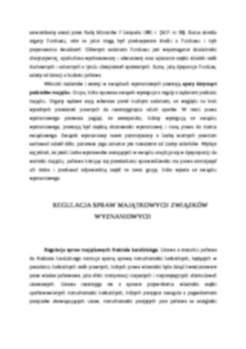 Uprawnienia majątkowe związków wyznaniowych - strona 3
