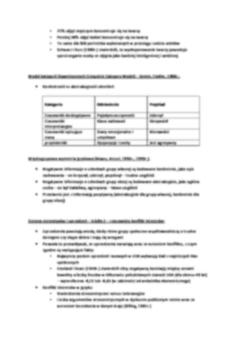 Wykład  (10),Stereotypy, uprzedzenia, dyskryminacja - strona 3