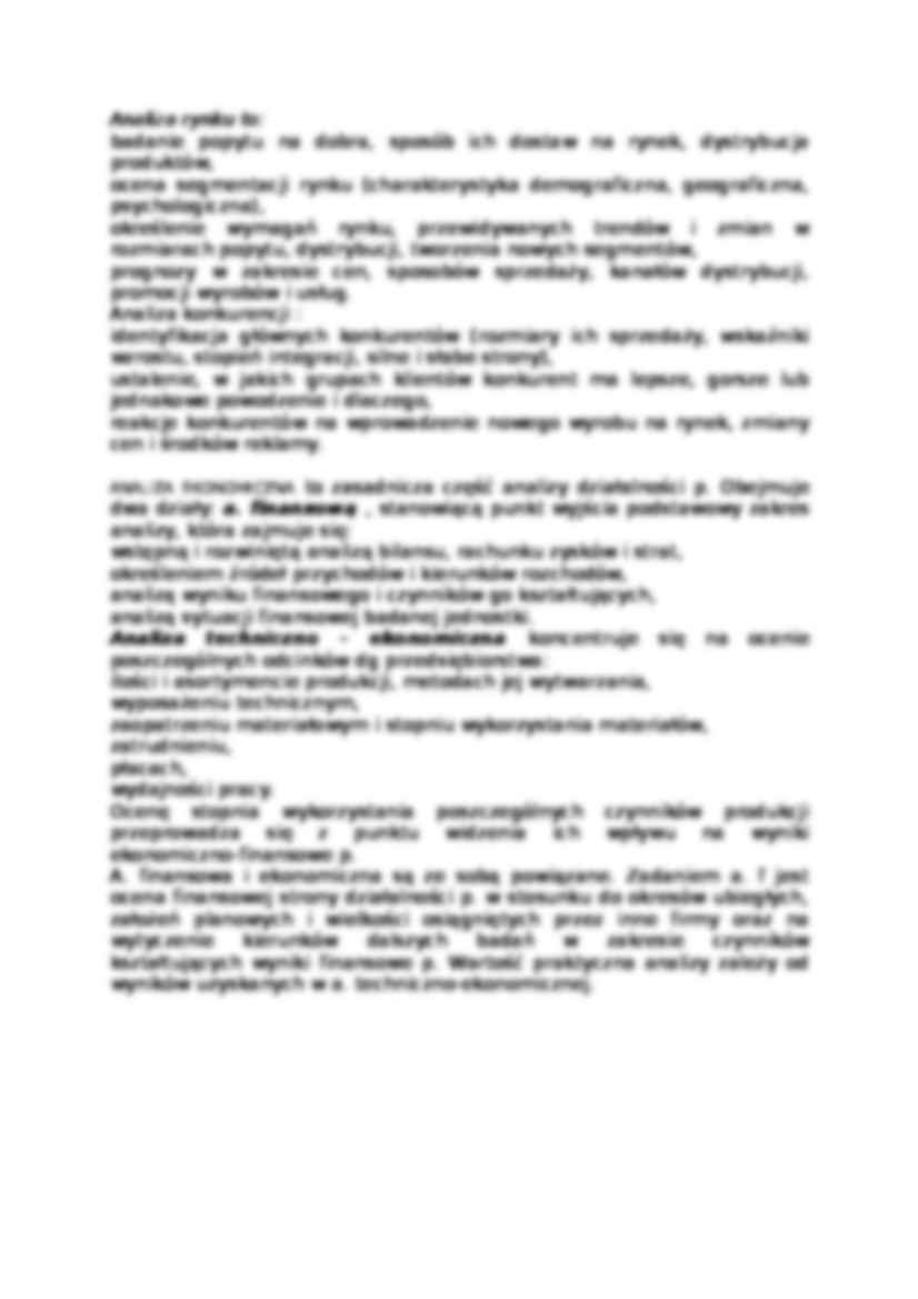 Analiza ekonomiczna - opracowanie diagnostyczne - strona 3