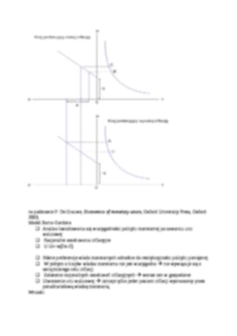 Wykład V- teoria optymalnych obszarów walutowych - strona 3