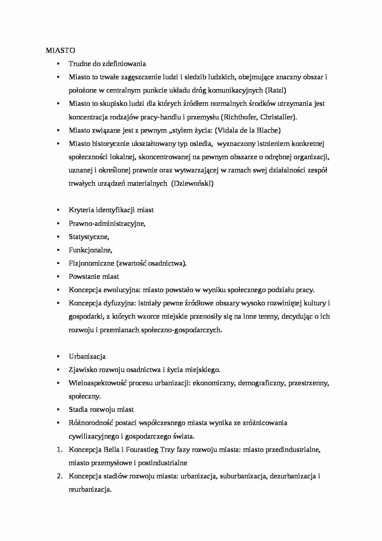 Osadnictwo-miasta - strona 1