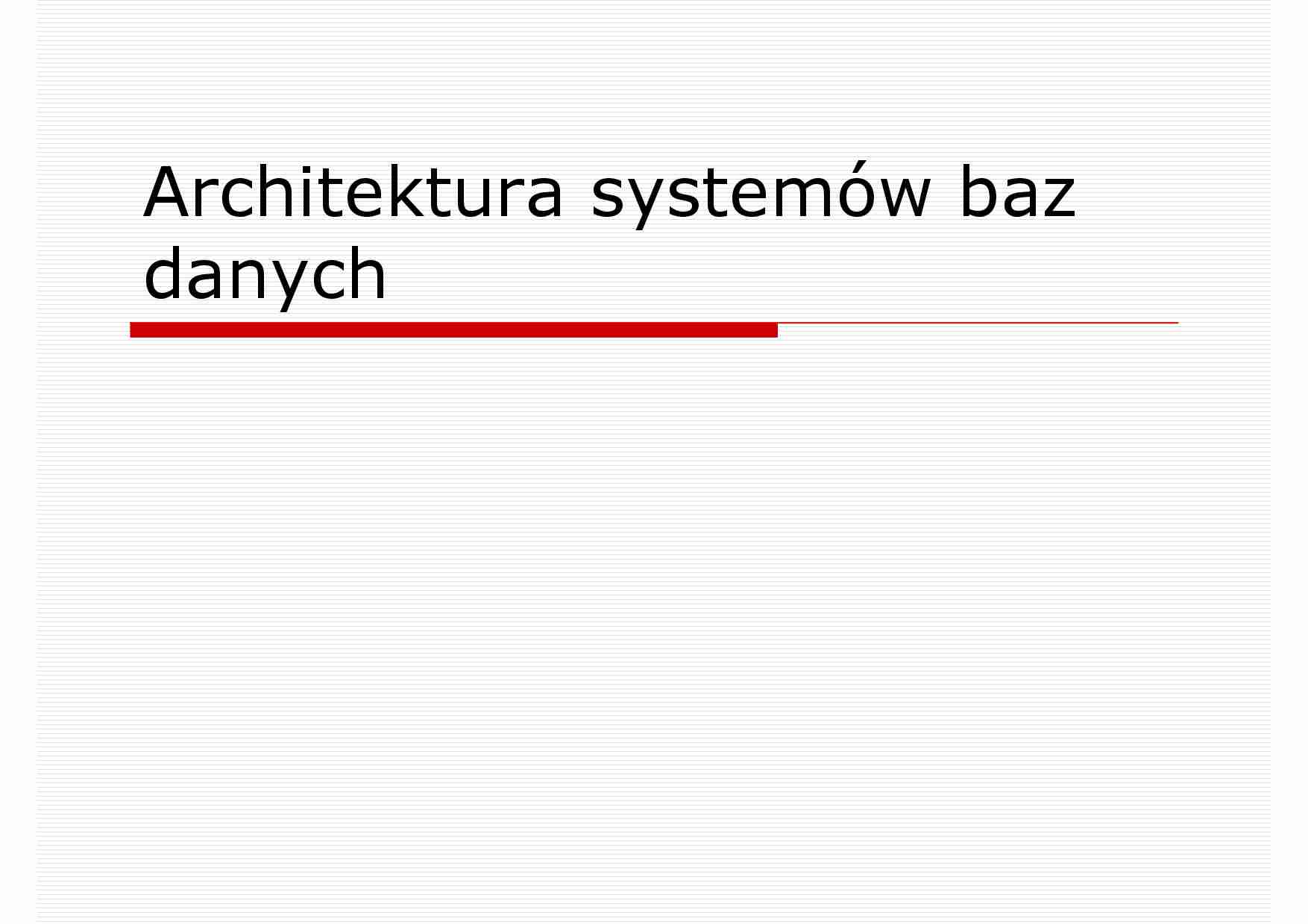 podstawy relacyjnych baz danych - strona 1