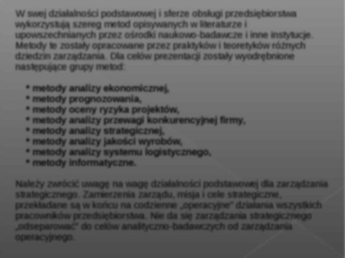 Metoda analizy strategicznej - strona 2