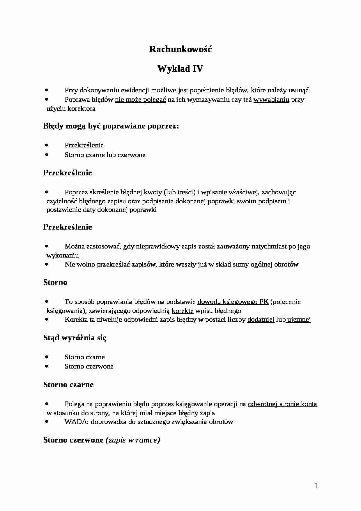 Ewidencja syntetyczna i analityczna  - strona 1