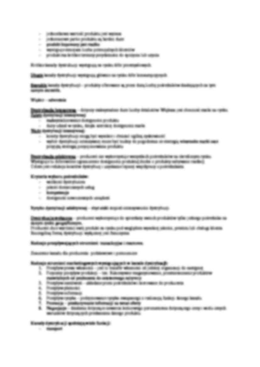 Rodzaje kanałów dystrybucji - strona 2