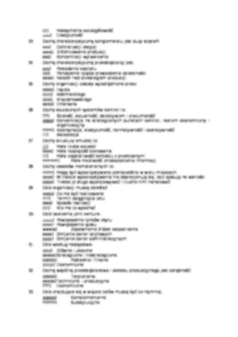 Podstawy przedsiębiorczości - pytania - strona 3