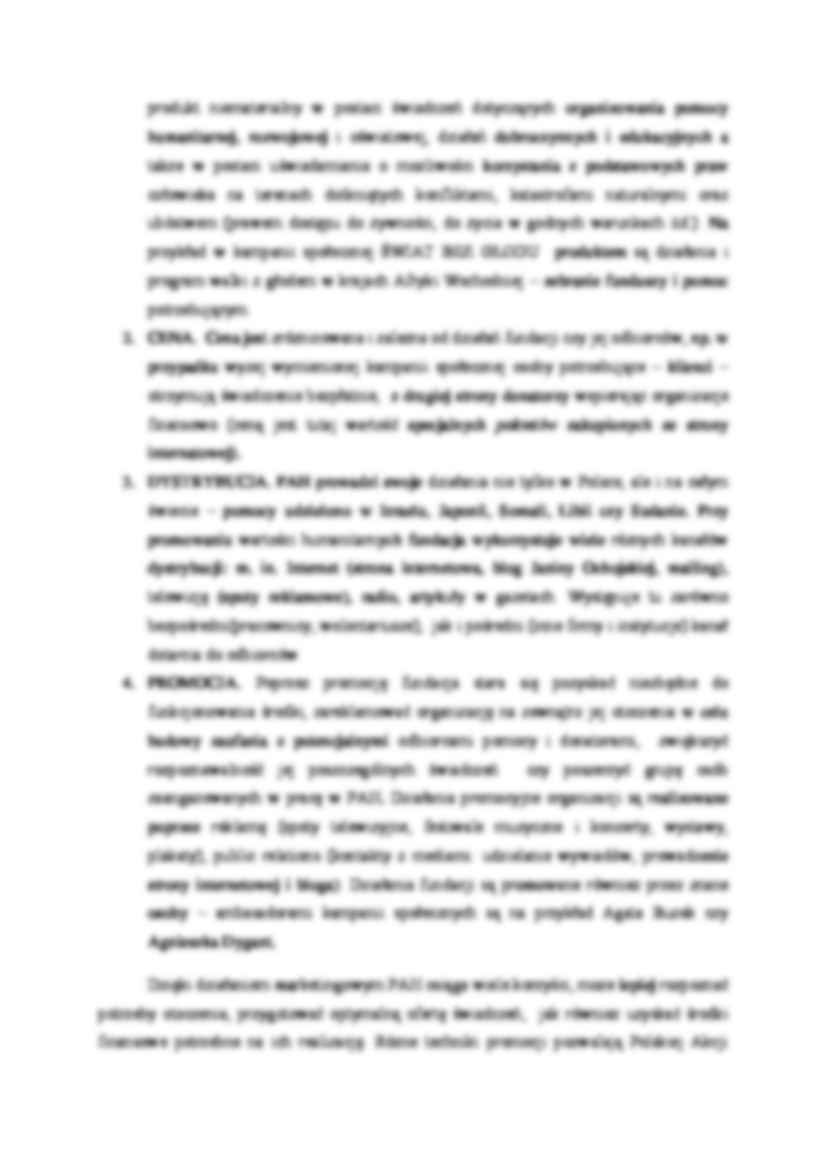 Instutucja non-profit - projekt  - strona 3