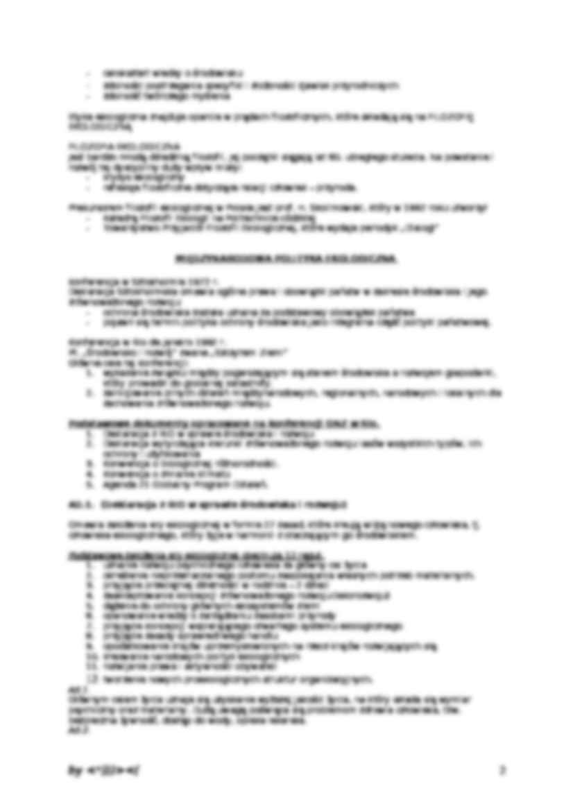 Wprowadzenie do tematu o ochronie środowiska - strona 2