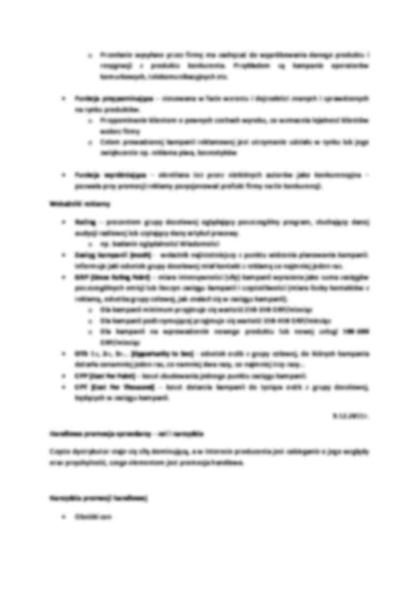 Reklama i promocja - cechy - strona 2