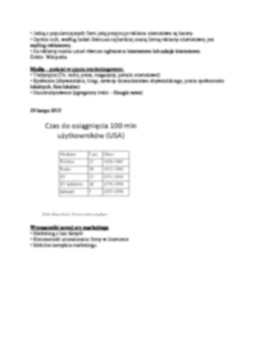 Internet jako narzędzie marketingowe  - strona 2