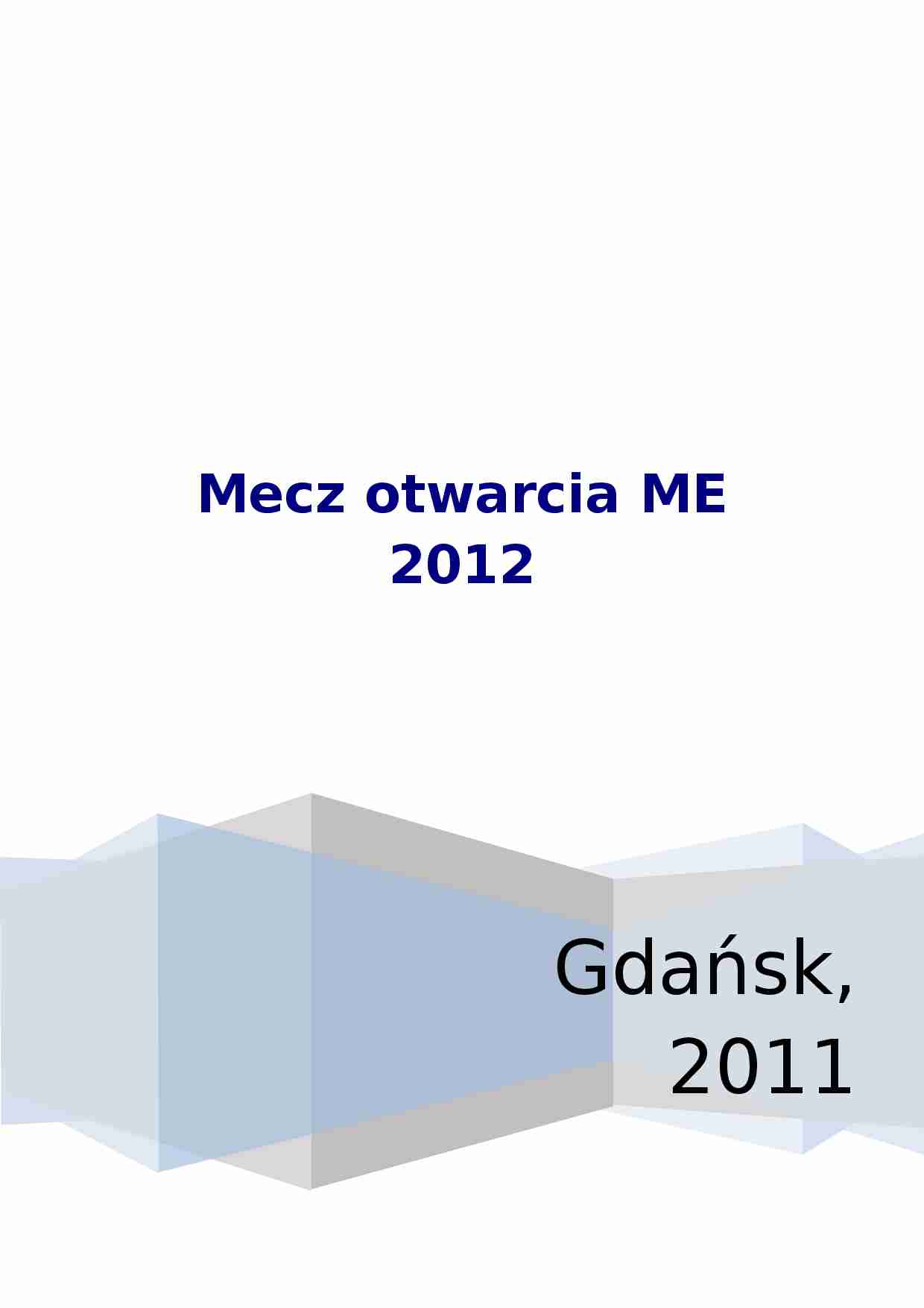 Mecz - projekt na zaliczenie - strona 1