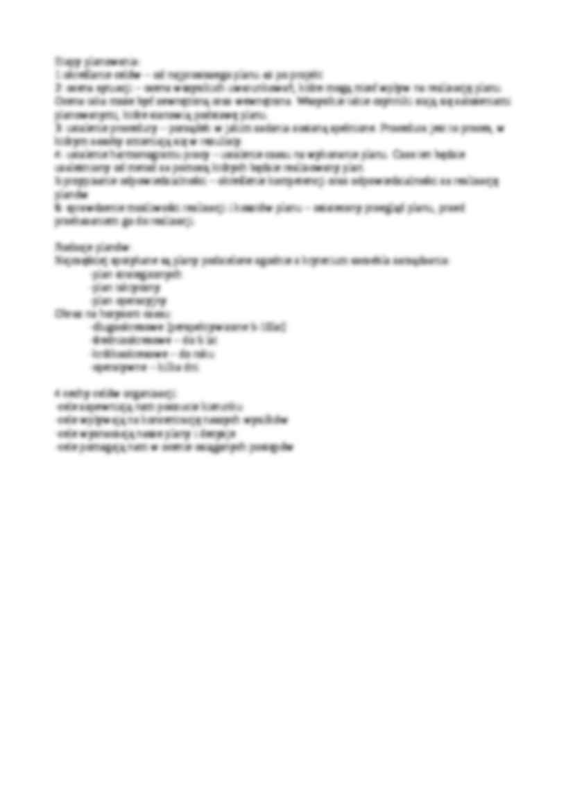 Planowanie - metody o cechy  - strona 2