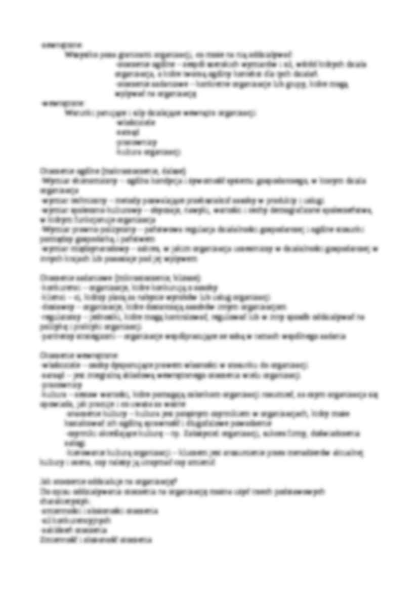 Analiza otoczenia - koncepcje  - strona 2