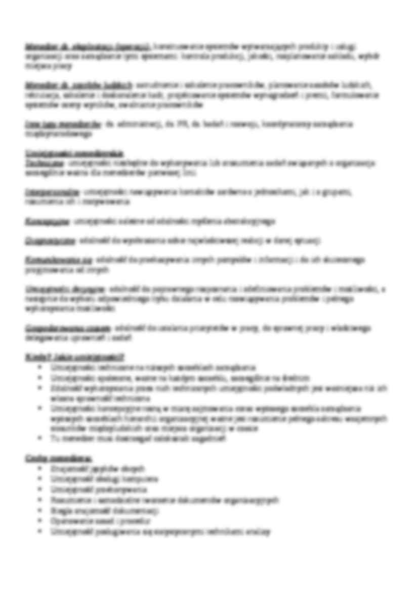 Role i typy kierownicze - strona 2