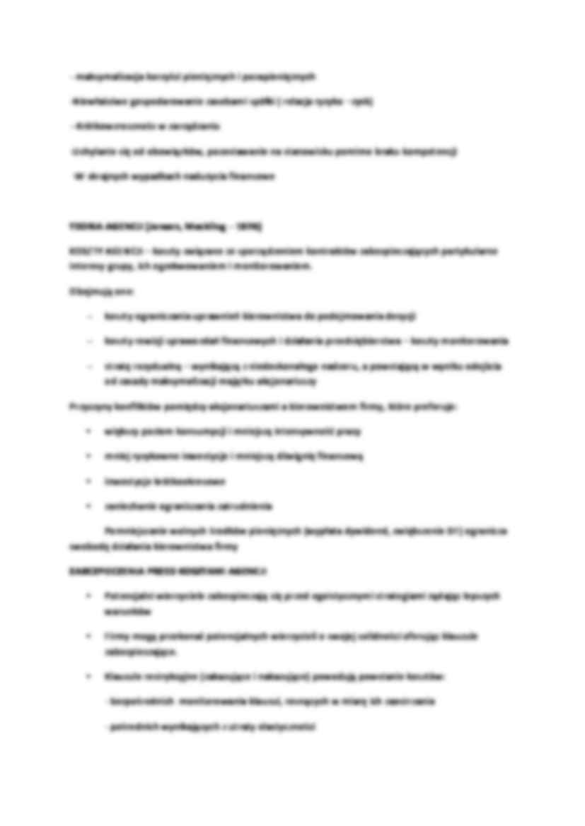 Teoria i problem agencji  - strona 2