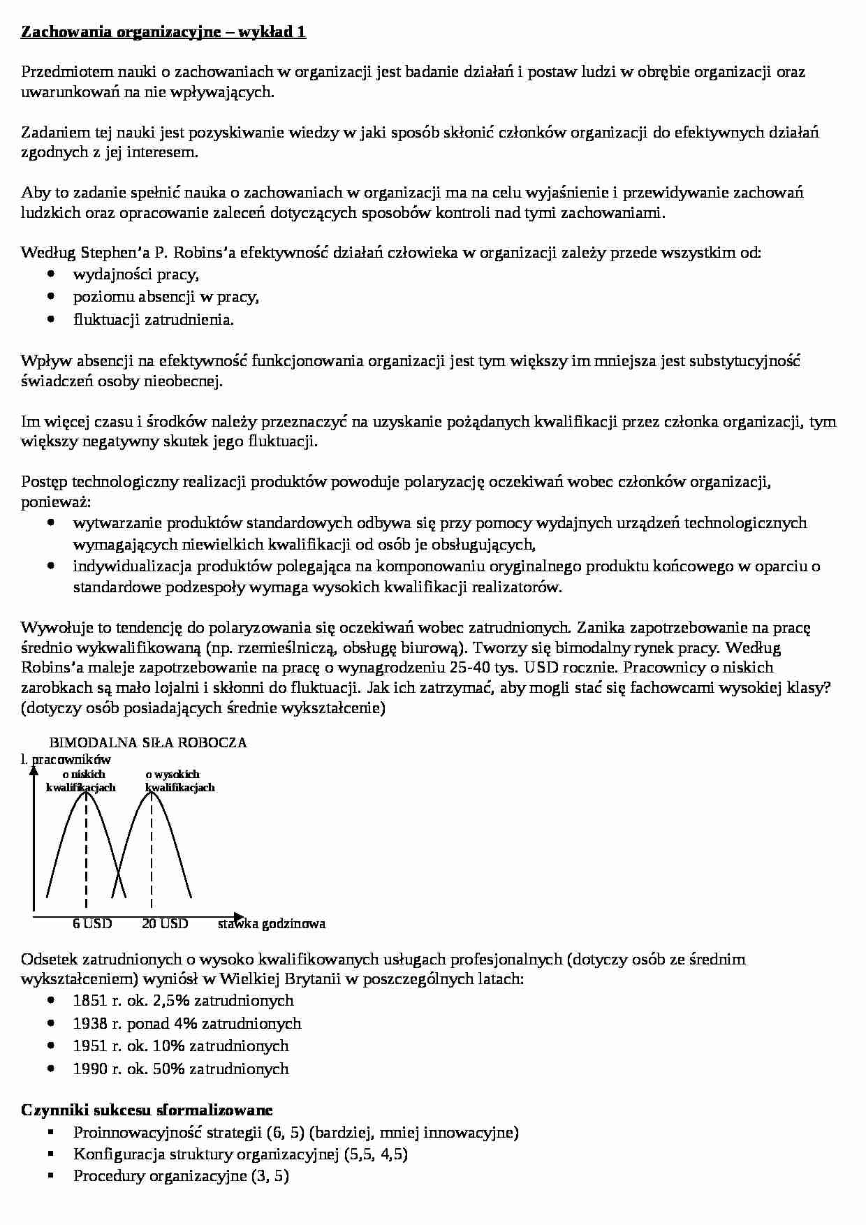 Efektywność funkcjonowania  - strona 1