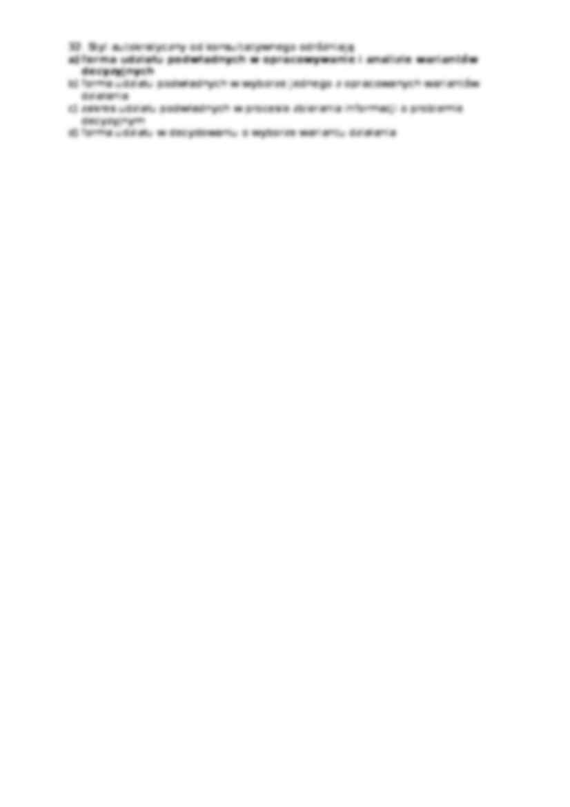 Zachowania organizacyjne - pytania na egzamin - strona 2