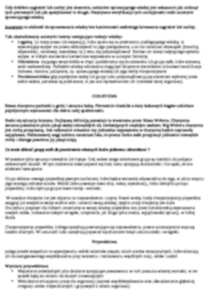 Władza w organizacji  - strona 2