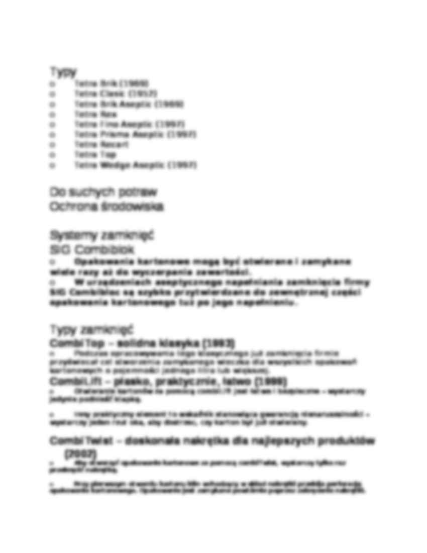 Systemy opakowań - strona 2