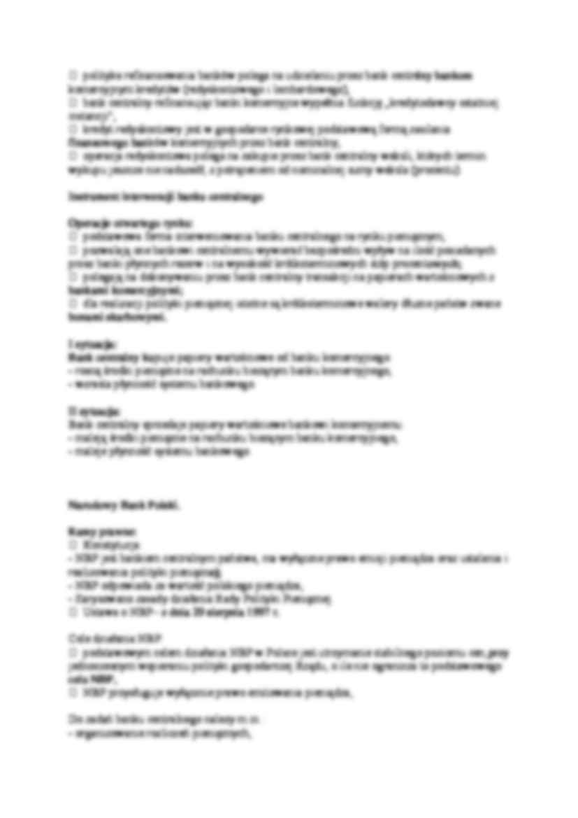 System bankowy- rola w gospodarce rynkowej - strona 3
