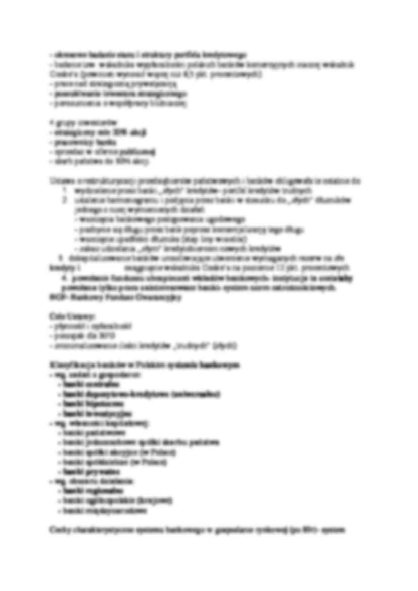 Funkcjonowanie banków w gospodarce  - strona 3