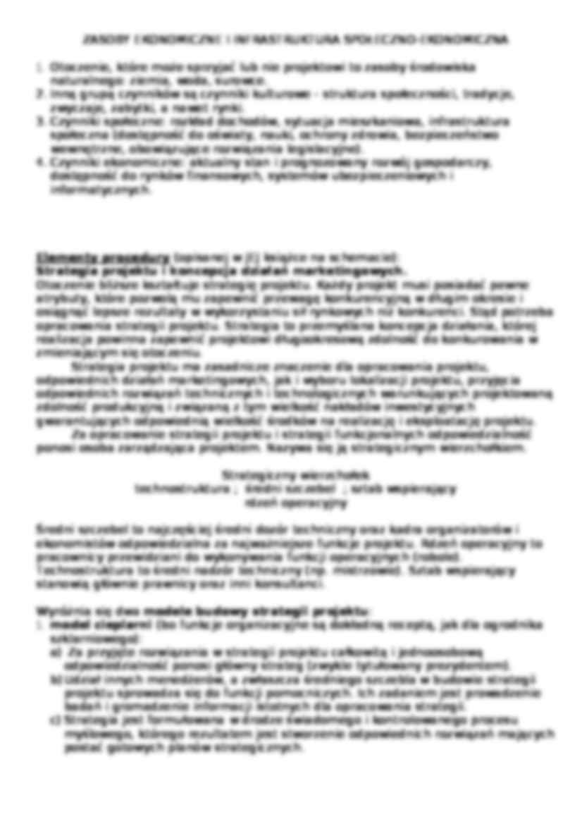 Kryteria oceny projektu inwestycyjnego - strona 2