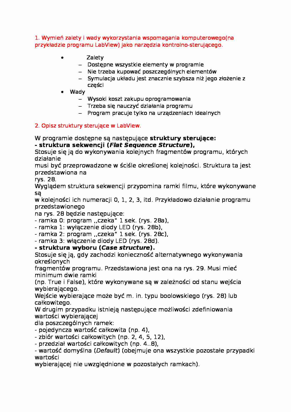 Program LabView - strona 1