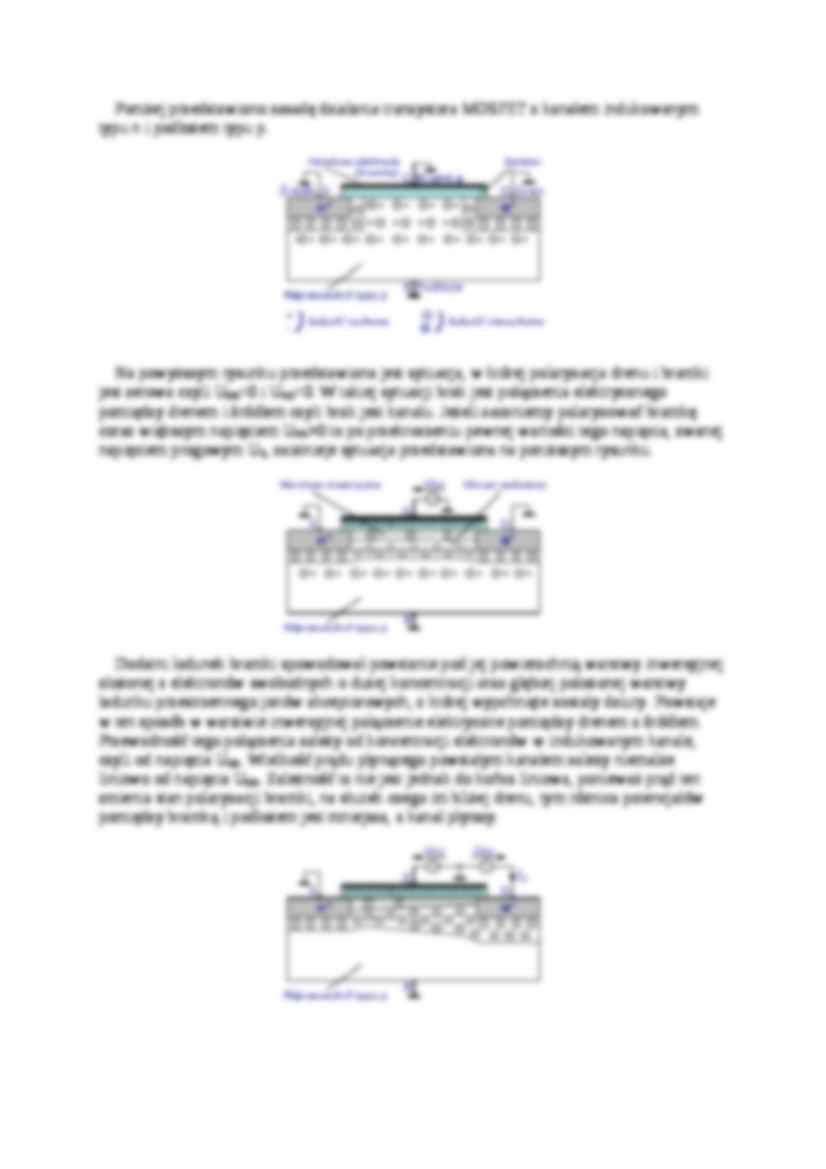 Zasada działania tranzystora JFET - strona 2