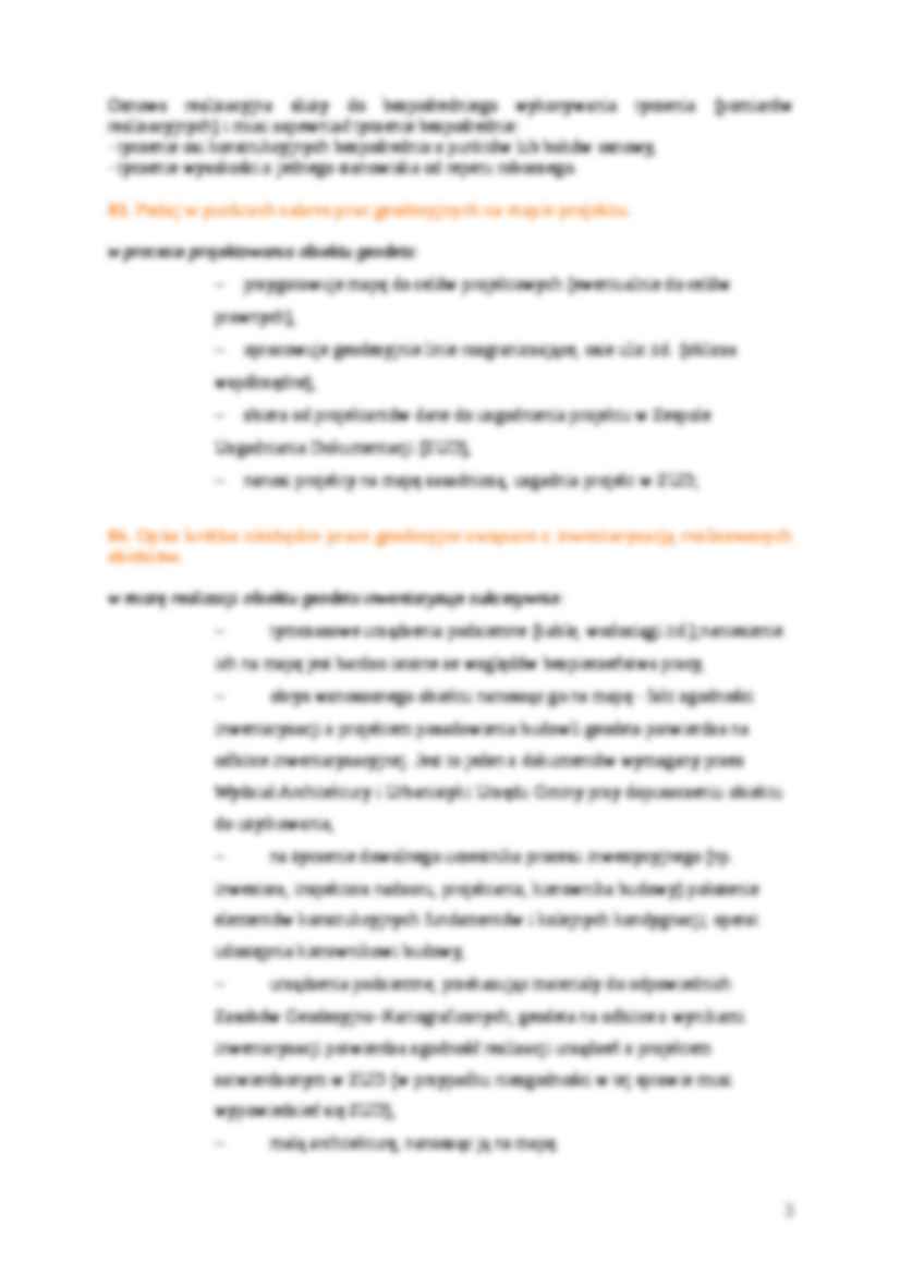 Geodezja - opracowanie zagadnień - strona 3