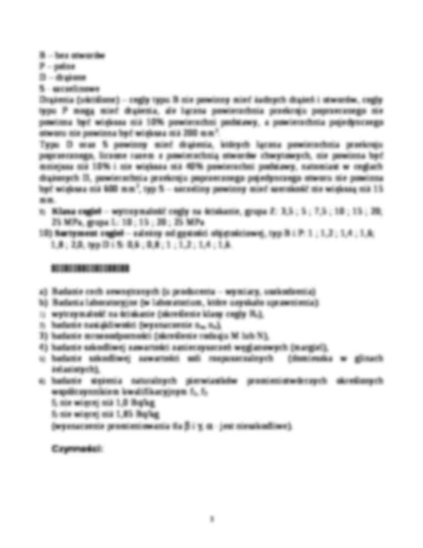 Badania techniczne ceramiki budowlanej - cegły budowlane - strona 3