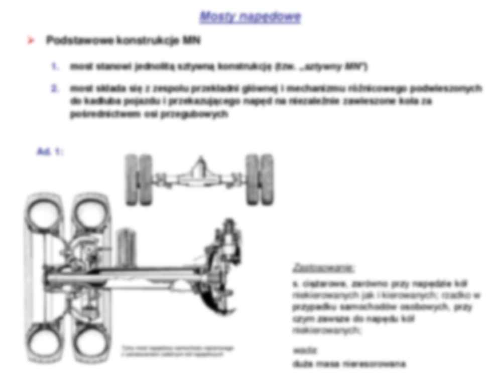Mosty napędowe - strona 2