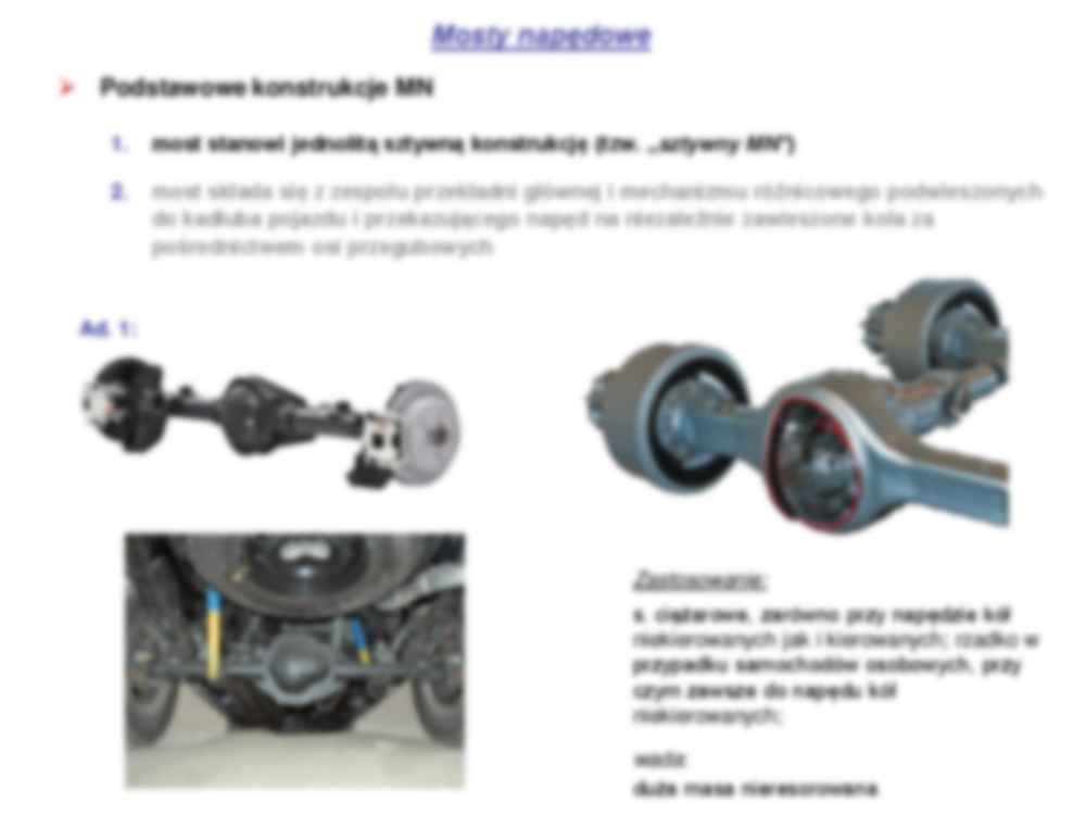 Mosty napędowe - strona 3