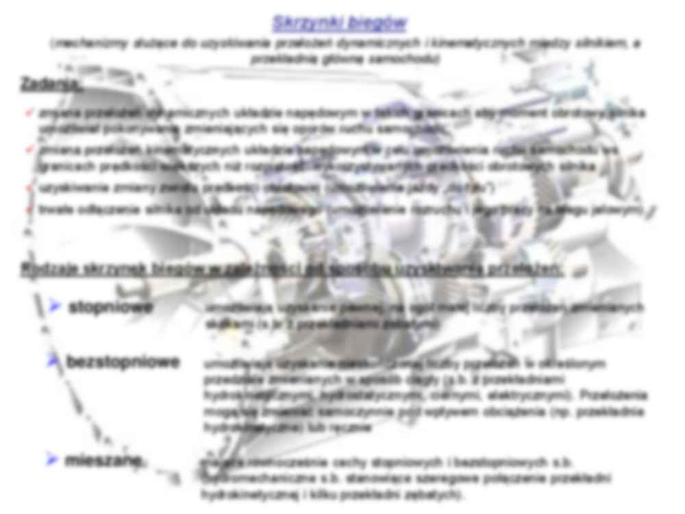 Skrzynki biegów - strona 2