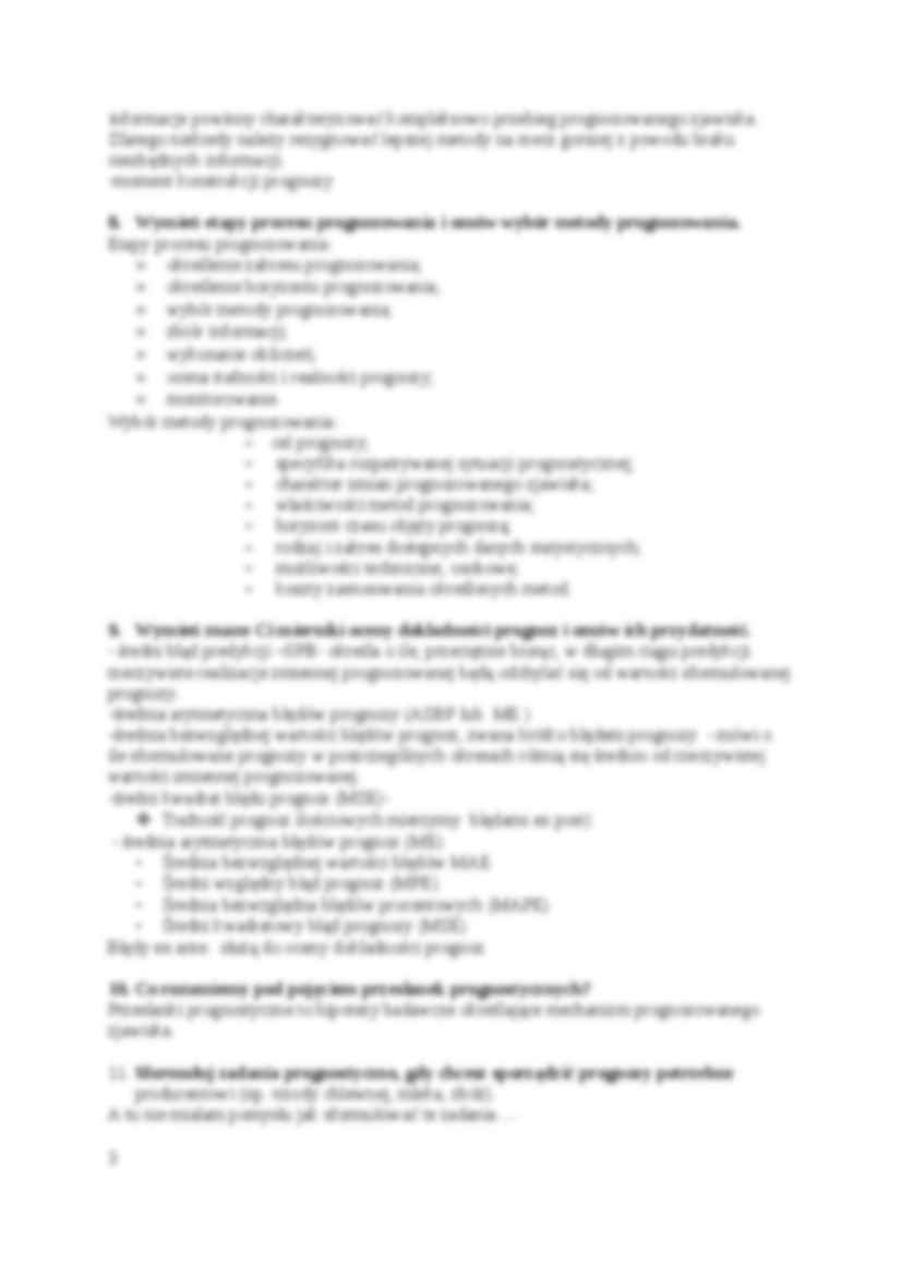 Prognozy - omówienie - strona 3