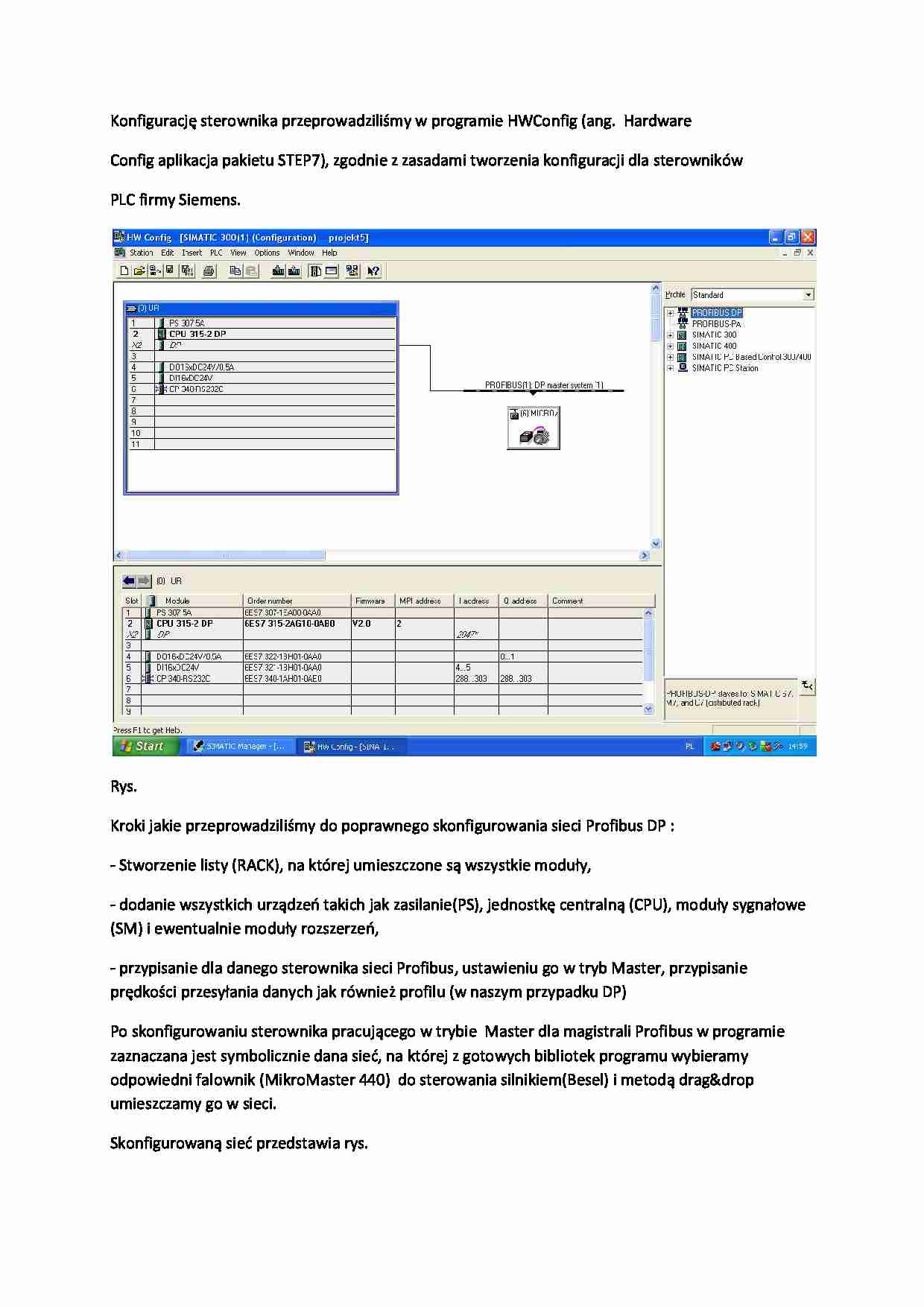 Konfiguracja sterownika HWConfig - strona 1
