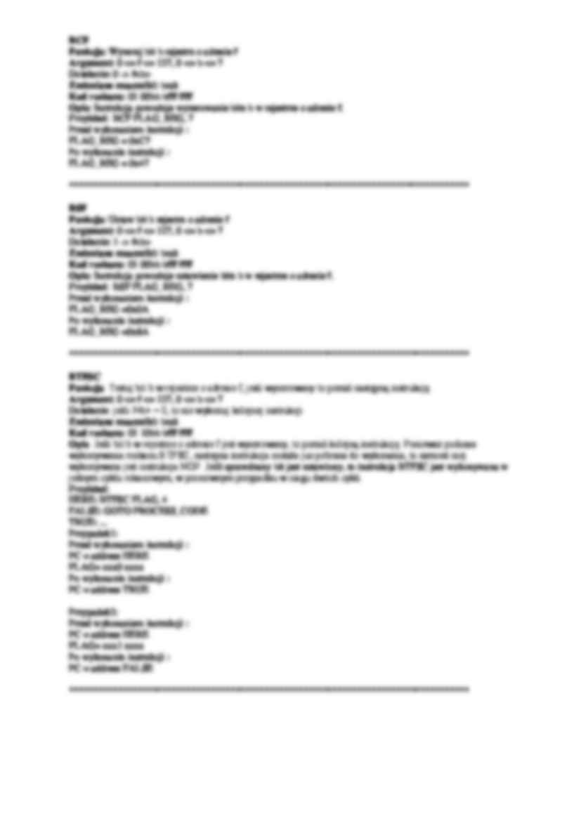 PIC - Instrukcje - strona 2